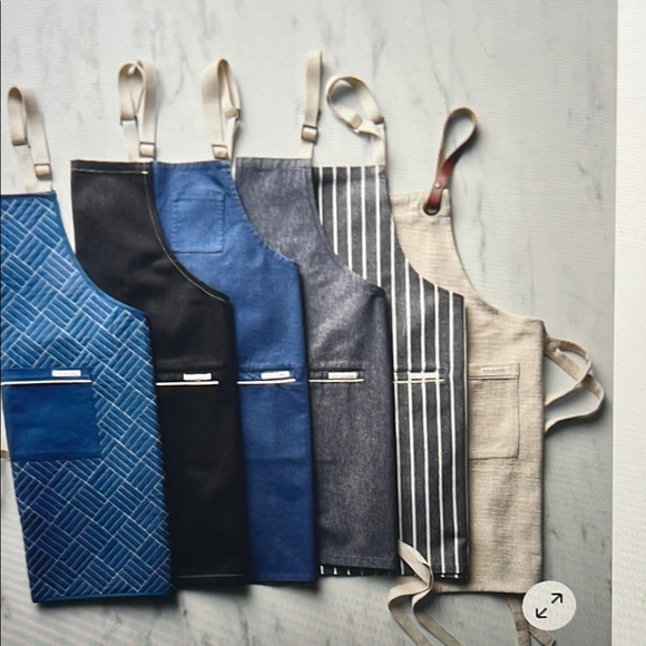 APRON Sur La Table Patissier NEW Gray Apron with adjustable… - Picture 15 of 16